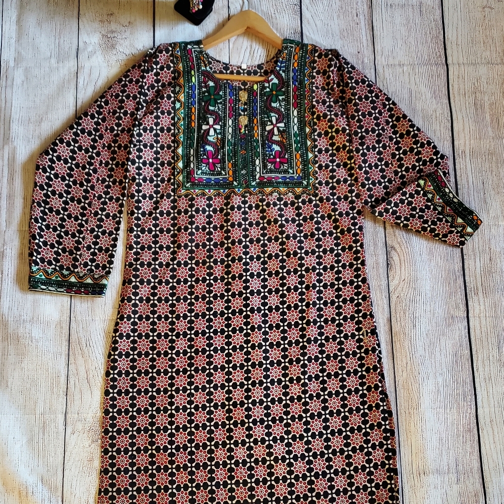 Ethnic Embroidered Tunic/ Top/ kurti